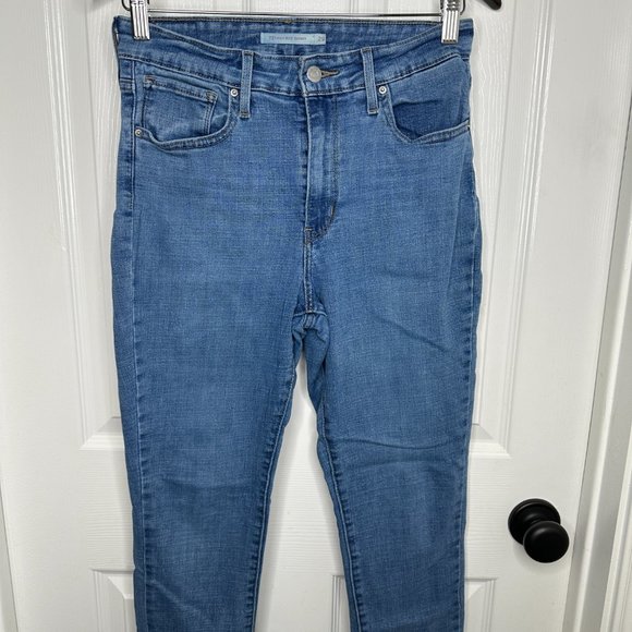 WOMEN'S LEVIS 721 HIGH RISE SKINNY JEANS W29 L28 - Picture 3 of 14